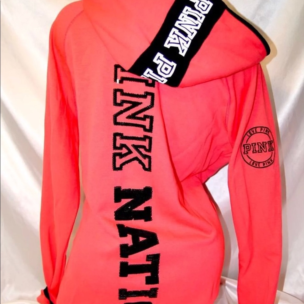 Vs pink fashion show bling jacket 2015 xs